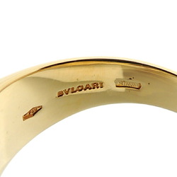 Bvlgari 750YG Tronchet Ladies Ring 750 Yellow Gold No. 12