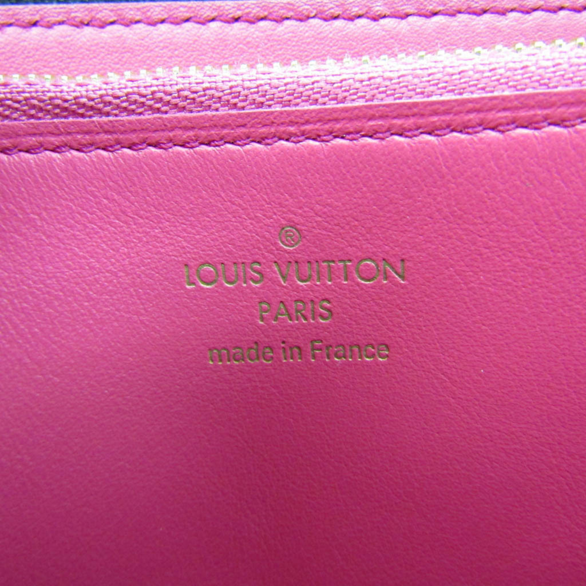 Louis Vuitton Taurillon Portofeuil Comet M63102 Women's  Taurillon Leather Long Wallet (bi-fold) Noir