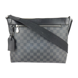 LOUIS VUITTON Louis Vuitton Mick PM Shoulder Bag N40003 Damier Graphite  Canvas Black Gray Silver Hardware Messenger