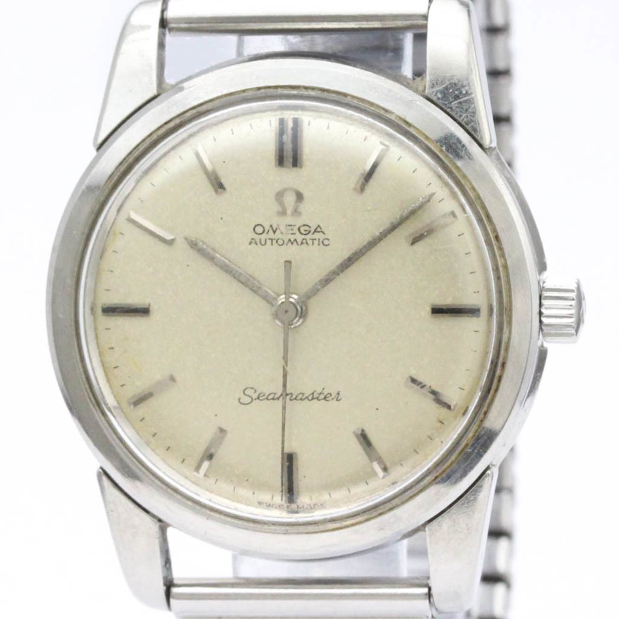 Vintage OMEGA Seamaster Cal 552 Stainless Steel Mens Watch 165.009