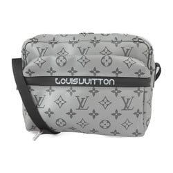 LOUIS VUITTON Louis Vuitton Messenger PM Shoulder Bag M43859 Monogram Reflect Canvas Silver Black 2018 Japan Limited