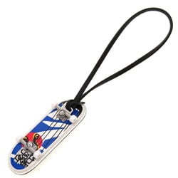 Hermes Finger Skateboard U Engraved Chevre Swift Black Charm