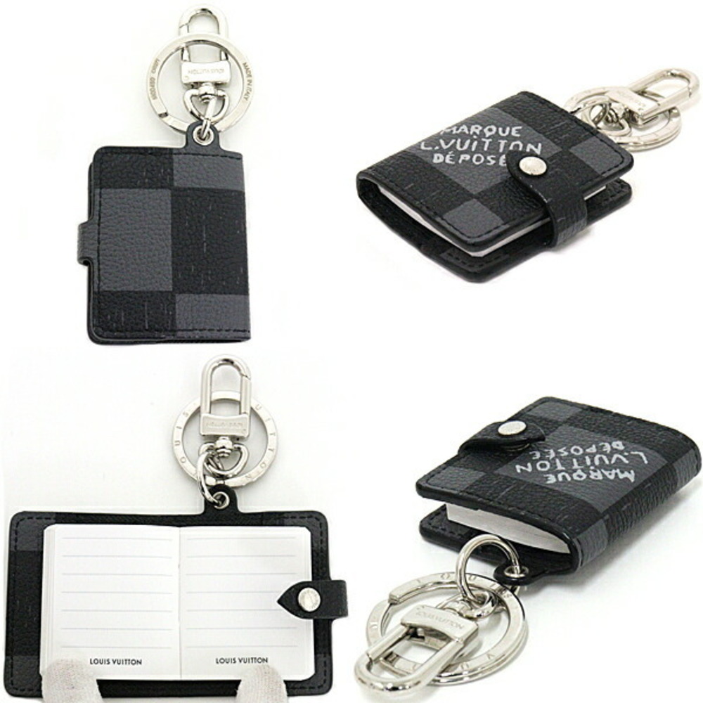 Louis Vuitton DAMIER 2021-22FW Damier archives notebook bag charm and key  holder (M00480, M00480)