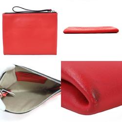 Marni MARNI clutch bag red × silver unisex