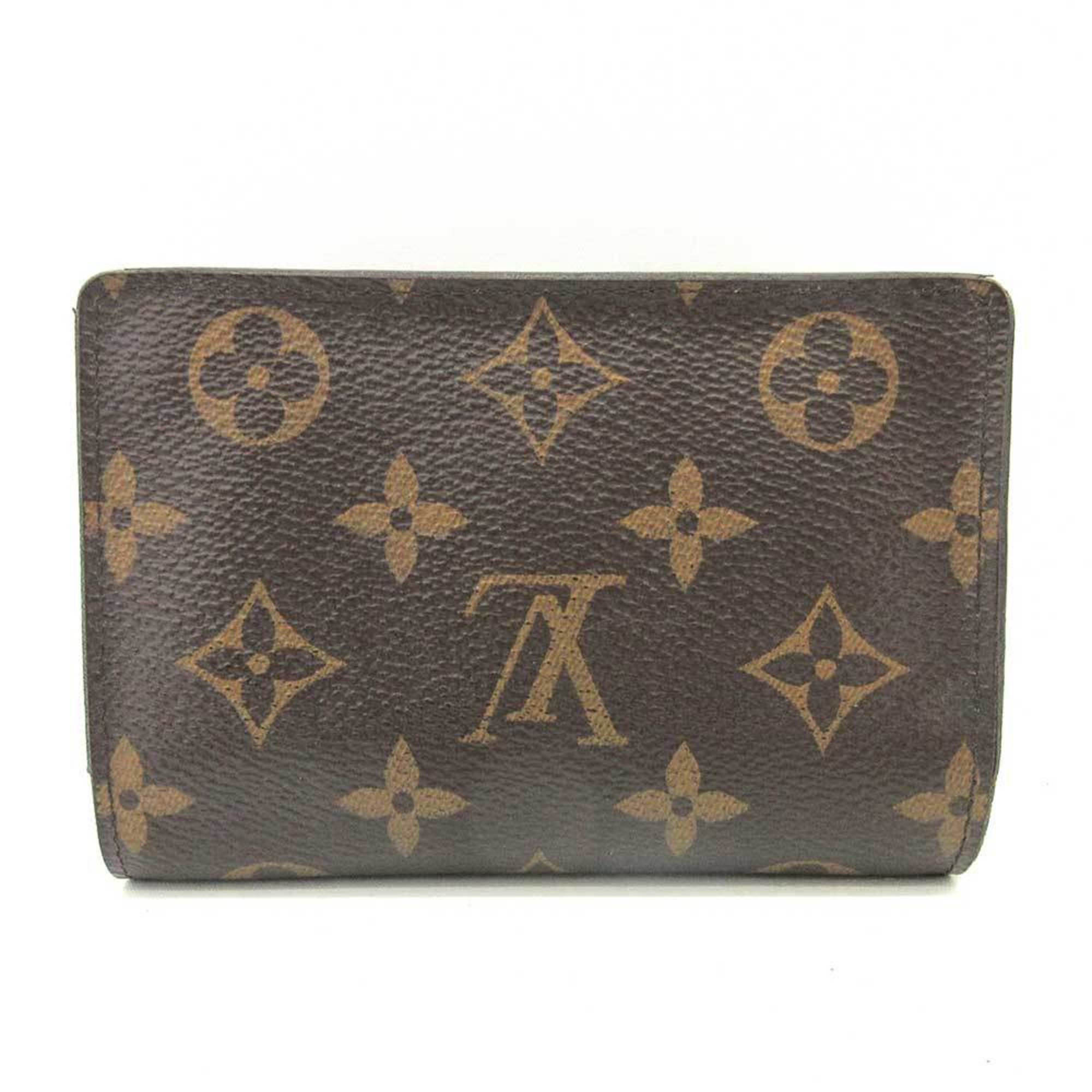 Louis Vuitton Wallet Portefeuille Juliet Brown Mini Bifold Women's Monogram Giant Reverse M69432 LOUISVUITTON