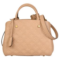 Louis Vuitton, Bags, Louis Vuitton Montaigne Mm Monogram Empreinte Galle  Beige 2 Way Handbag