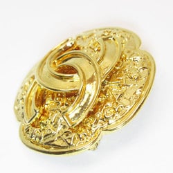 Chanel CHANEL brooch here mark metal gold ladies