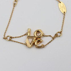 LOUIS VUITTON Louis Vuitton LV&ME LOVE Bracelet M62844 Metal Gold