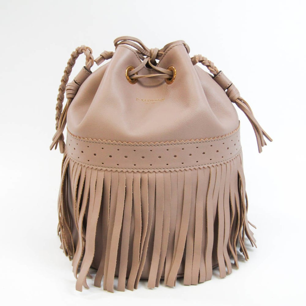 J&M Davidson Carnival L Women's Leather Shoulder Bag Pink Beige | eLADY  Globazone