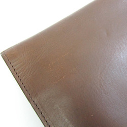 Bottega Veneta Intrecciato Men's Leather Clutch Bag Brown