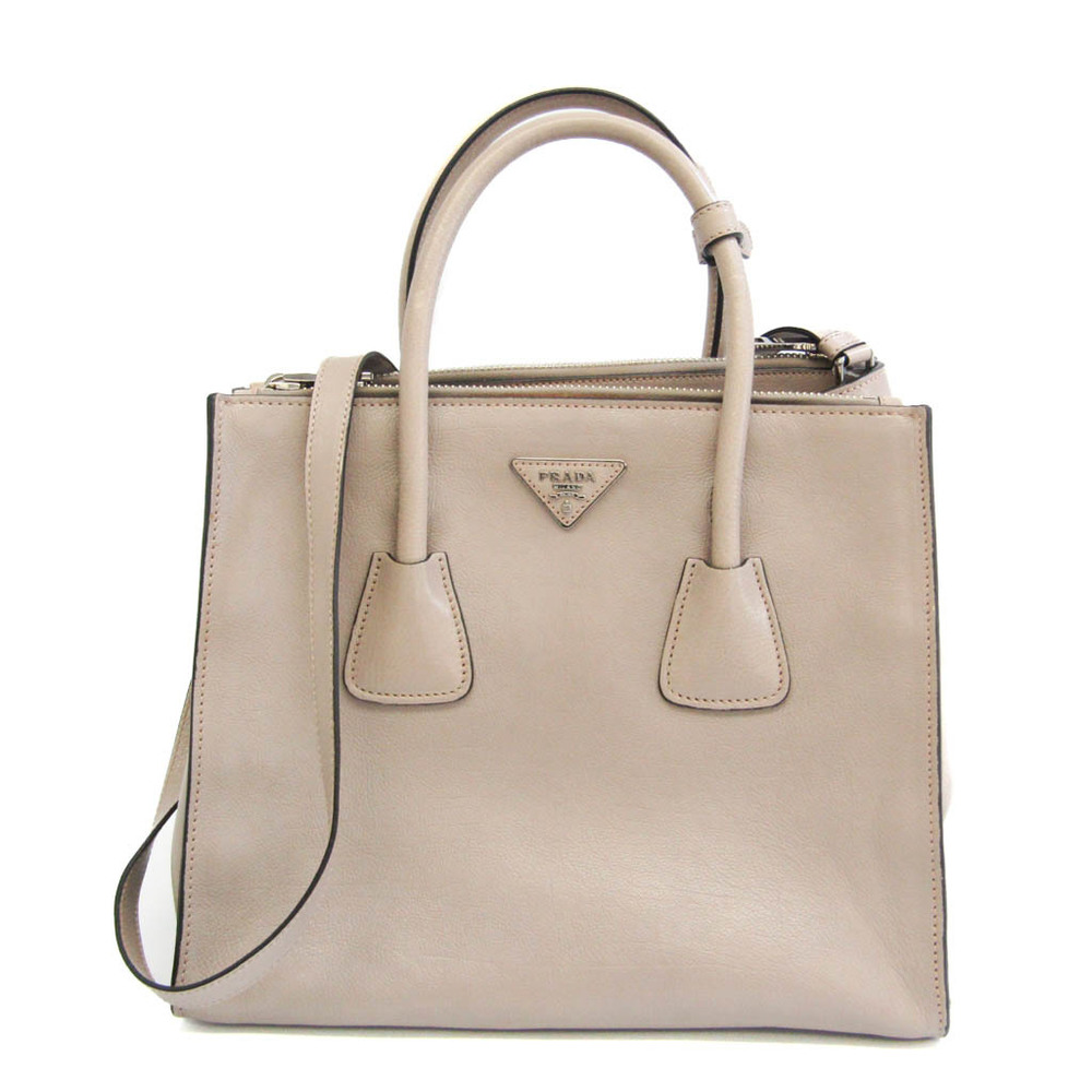 Prada Women's Glace Leather Shoulder Bag