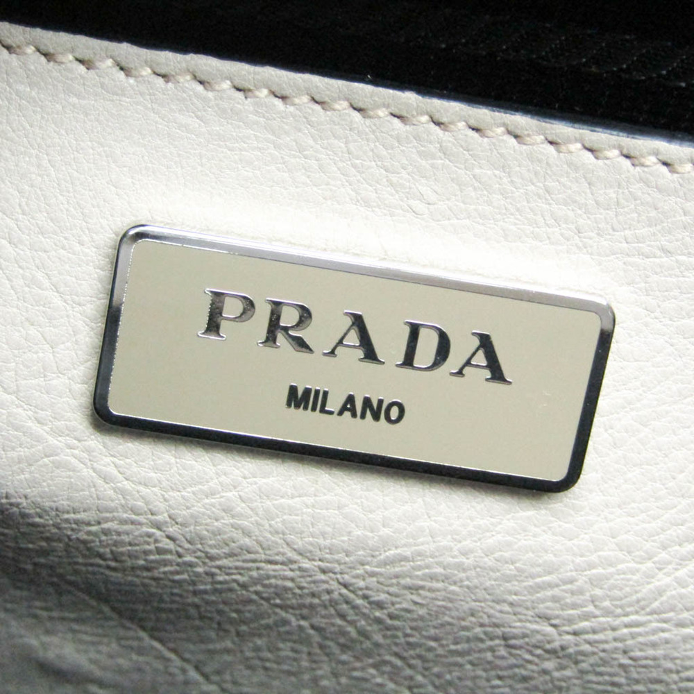 Prada Women's Glace Leather Shoulder Bag