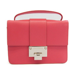 Jimmy Choo Women's Leather Handbag,Shoulder Bag Pink