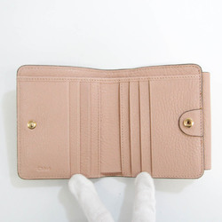 Chloé Drew Women's Leather Wallet (tri-fold) Pink Beige