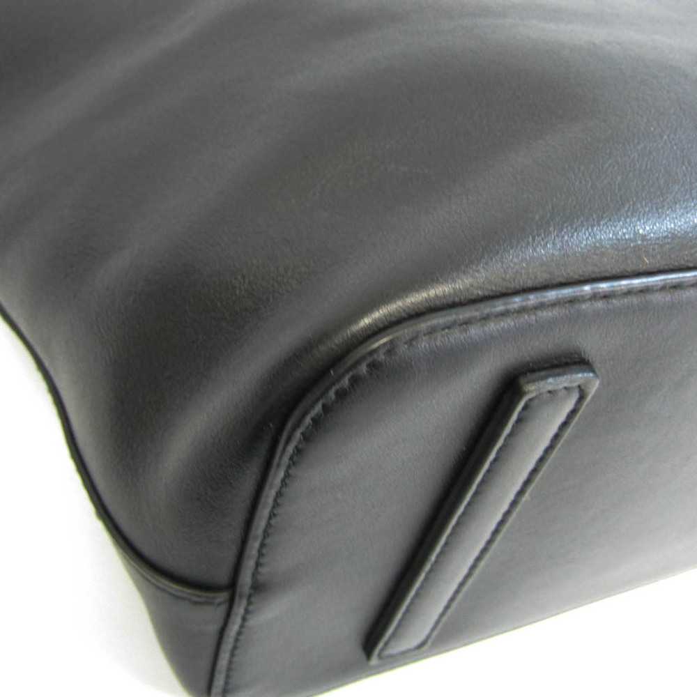 Salvatore Ferragamo Borsa A Mano Media Scarlet 21G963 Women's Leather Tote Bag Black