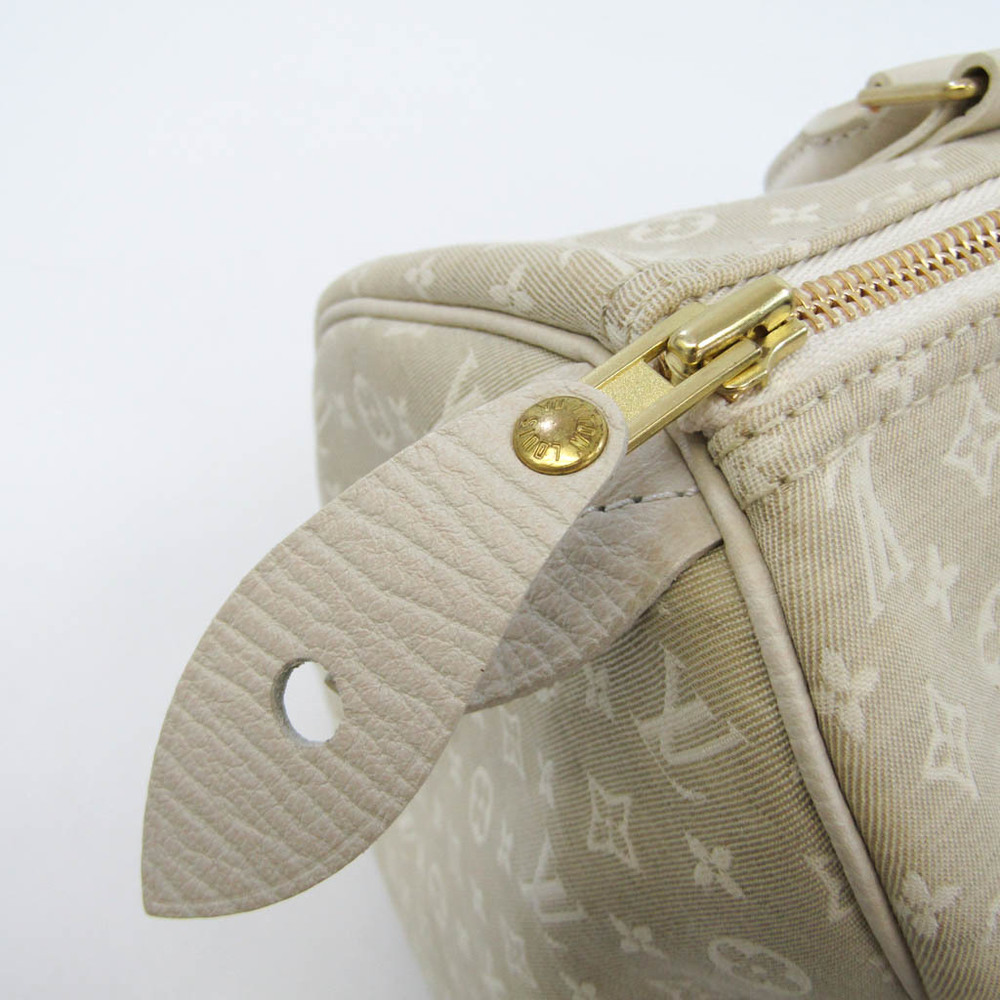 Louis Vuitton Monogram Mini Lin Speedy 30 M95319 Women's Handbag Dune