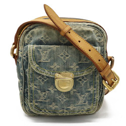 LOUIS VUITTON Louis Vuitton Monogram Camera Bag Shoulder Pochette Blue  M95348