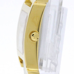 HERMES H Watch Gold Plated Leather Quartz Ladies Watch HH1.201 BF557782