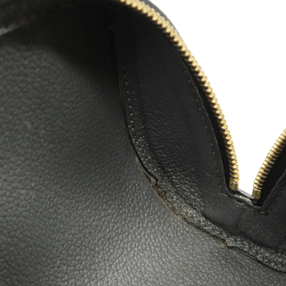 LOUIS VUITTON Louis Vuitton Epi Dauphine PM Multi Pouch Leather Noir