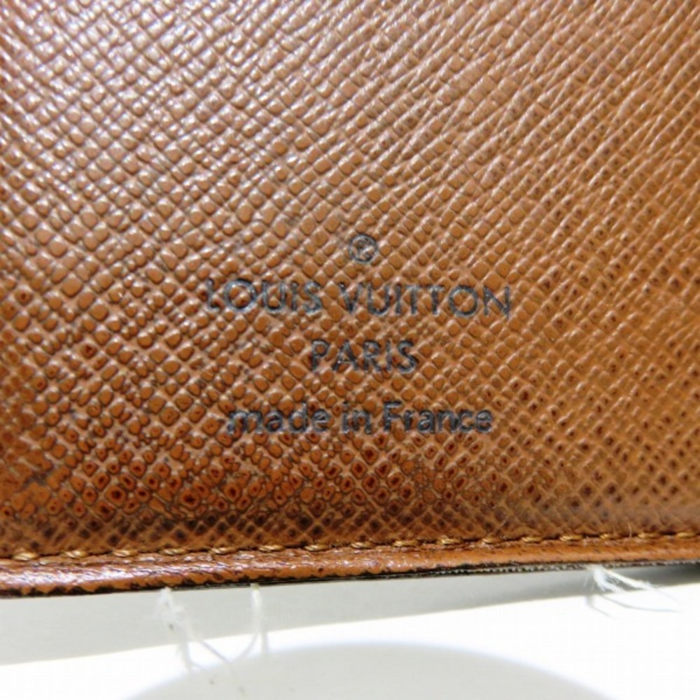 Louis Vuitton Monogram Porte Monevier Viennois M61663 Bifold Wallet Women's