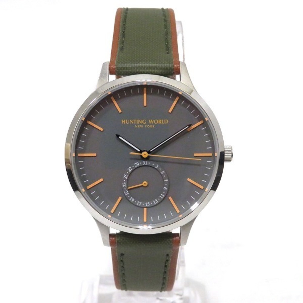 Hunting World Batyu Classic HW505GYGR Quartz Watch Men's | eLADY Globazone