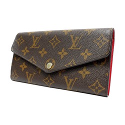 Louis Vuitton Long Wallet Portefeuille Insolite Brown Red Damier Ebene  Trunk And Lock N63180 CA2173 LOUIS VUITTON Print