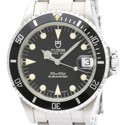 Polished TUDOR Rolex Submarina Steel Automatic Mens Watch 75190 BF557772