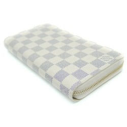 LOUIS VUITTON Louis Vuitton Long Wallet N60019 Damier Azur Zippy ・