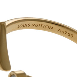 Louis Vuitton LOUIS VUITTON Berg Star Blossom Mini Ring No. 12 18K K18 Yellow Gold Diamond Women's