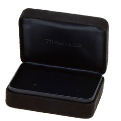 Tiffany visor yard 1P diamond earrings K18 yellow gold ladies TIFFANY&Co.