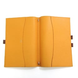 Hermes Agenda Pocket Size Planner Cover Brown,Yellow Agenda GM
