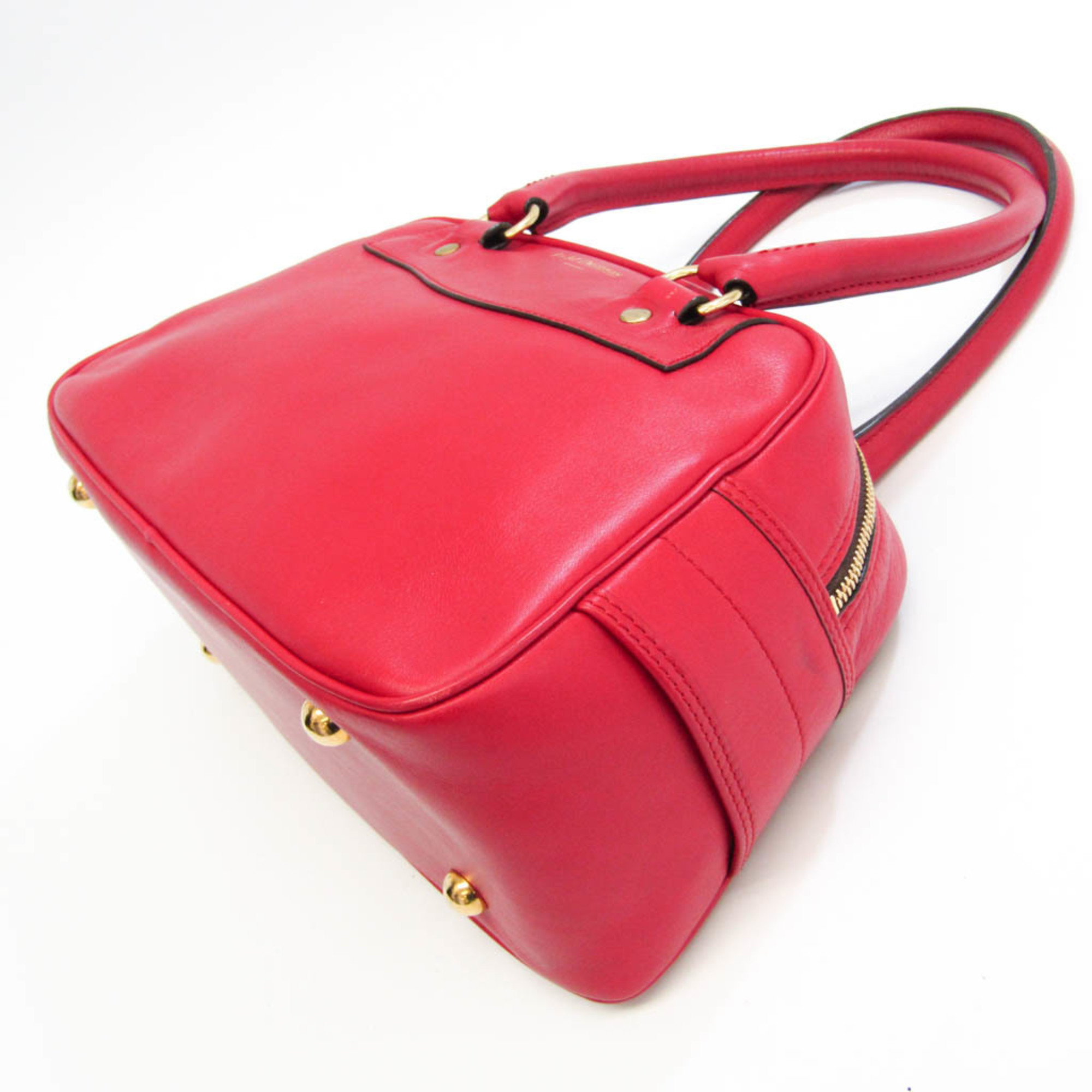 J&M Davidson MINI MIA Women's Leather Handbag Red Color