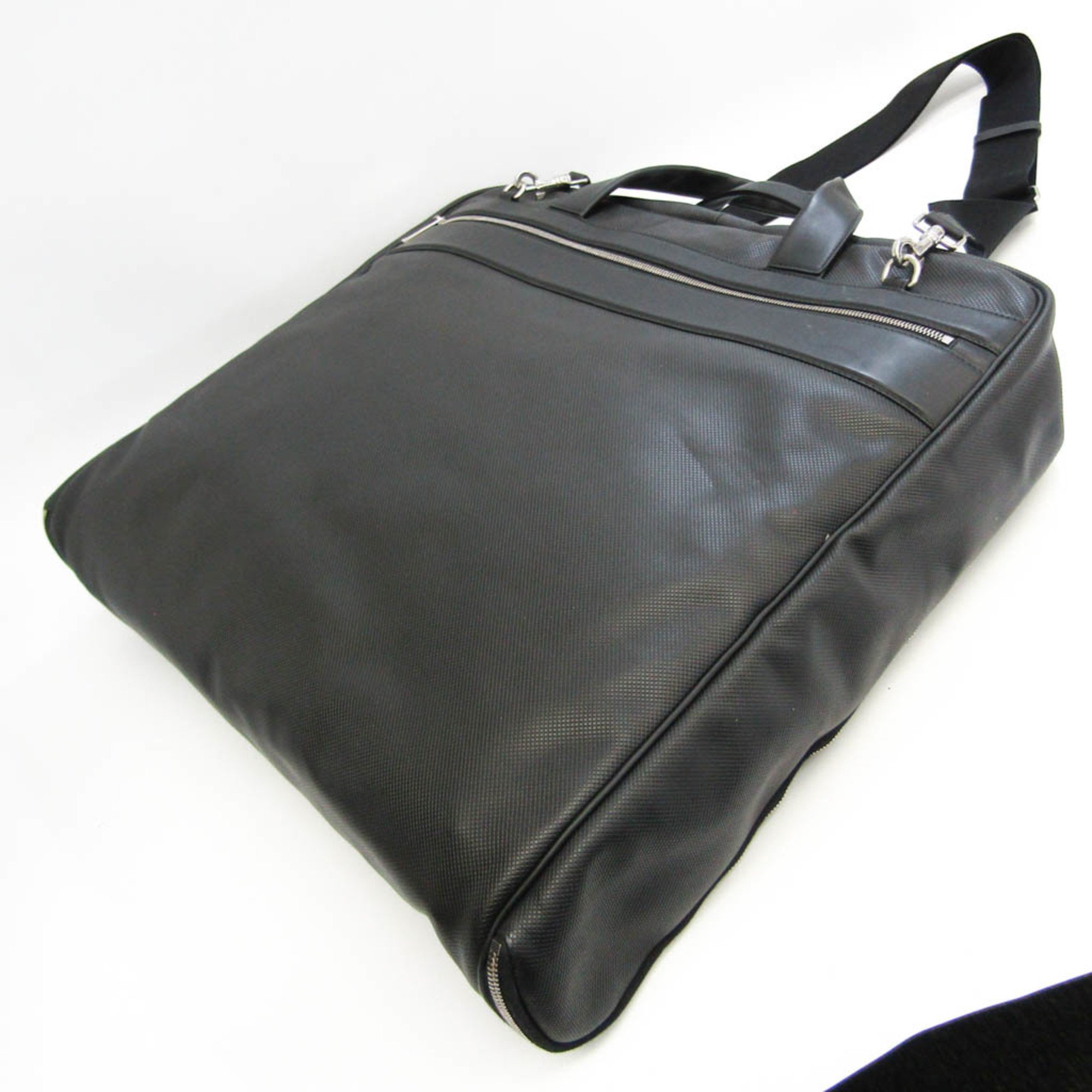 Bottega Veneta Bolsa Marco Polo Leather Large 573492 Men's Leather Handbag,Shoulder Bag Black
