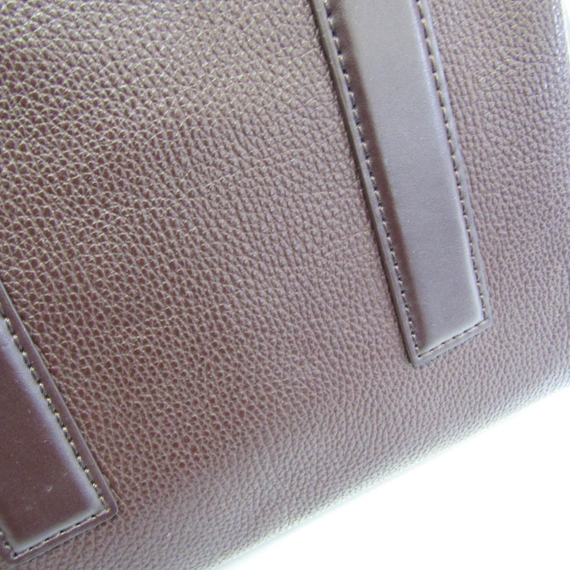 Paul Smith PWN950 Women's Leather Handbag,Shoulder Bag Bordeaux Brown