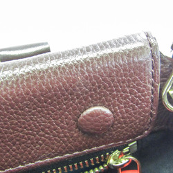 Paul Smith PWN950 Women's Leather Handbag,Shoulder Bag Bordeaux Brown