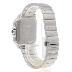Cartier CARTIER Santos de LM watch stainless steel WSSA0048 men's