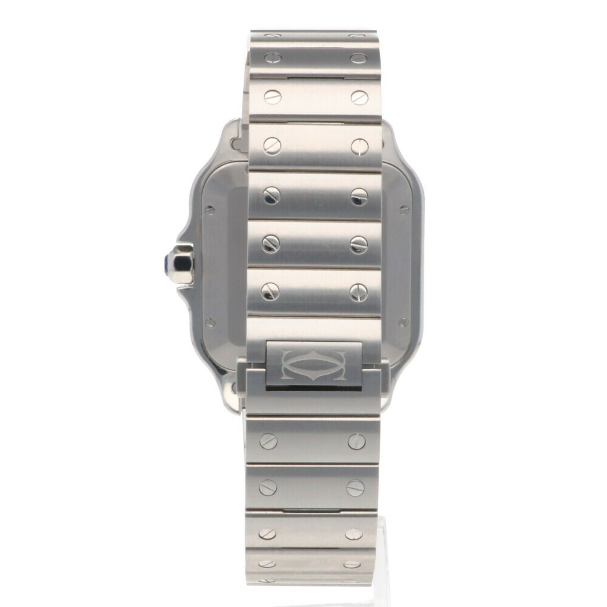 Cartier CARTIER Santos de LM watch stainless steel WSSA0048 men's