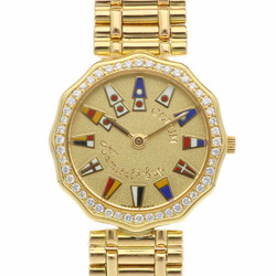 Corum CORUM Admiral's Cup Watch 18K K18 Yellow Gold 30.915.65V66 Ladies