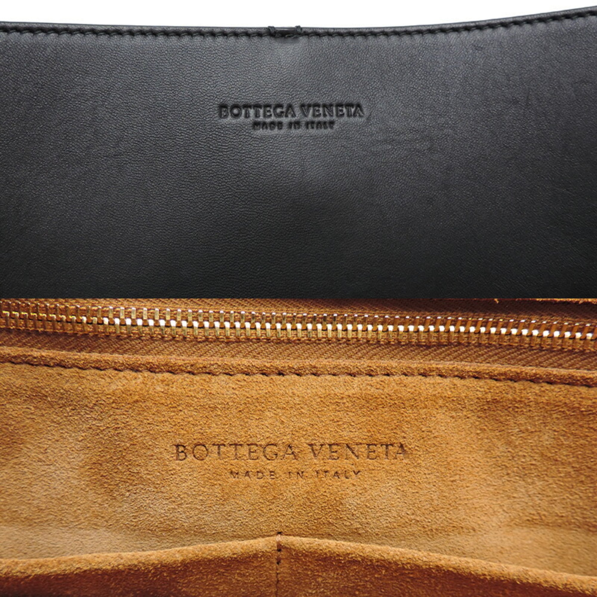 Bottega Veneta Shoulder Men's Bag Leather Black