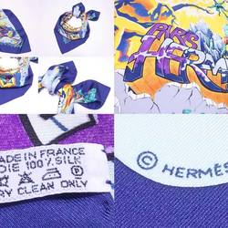 Hermes HERMES Scarf Carre 90 THE ALFEE AUBE LIBRE COMME L'ANGE Silk Multicolor Ladies