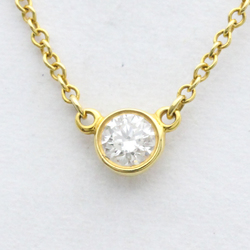 TIFFANY Elsa Peretti Diamonds By The Yard 18K Yellow Gold YG Necklace BF558547
