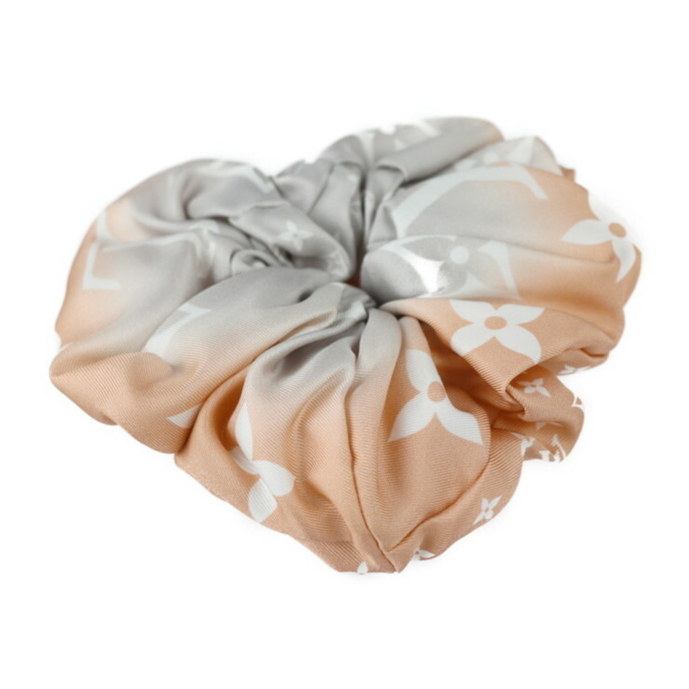 Louis Vuitton Monogrammed Silk Hair Scrunchie