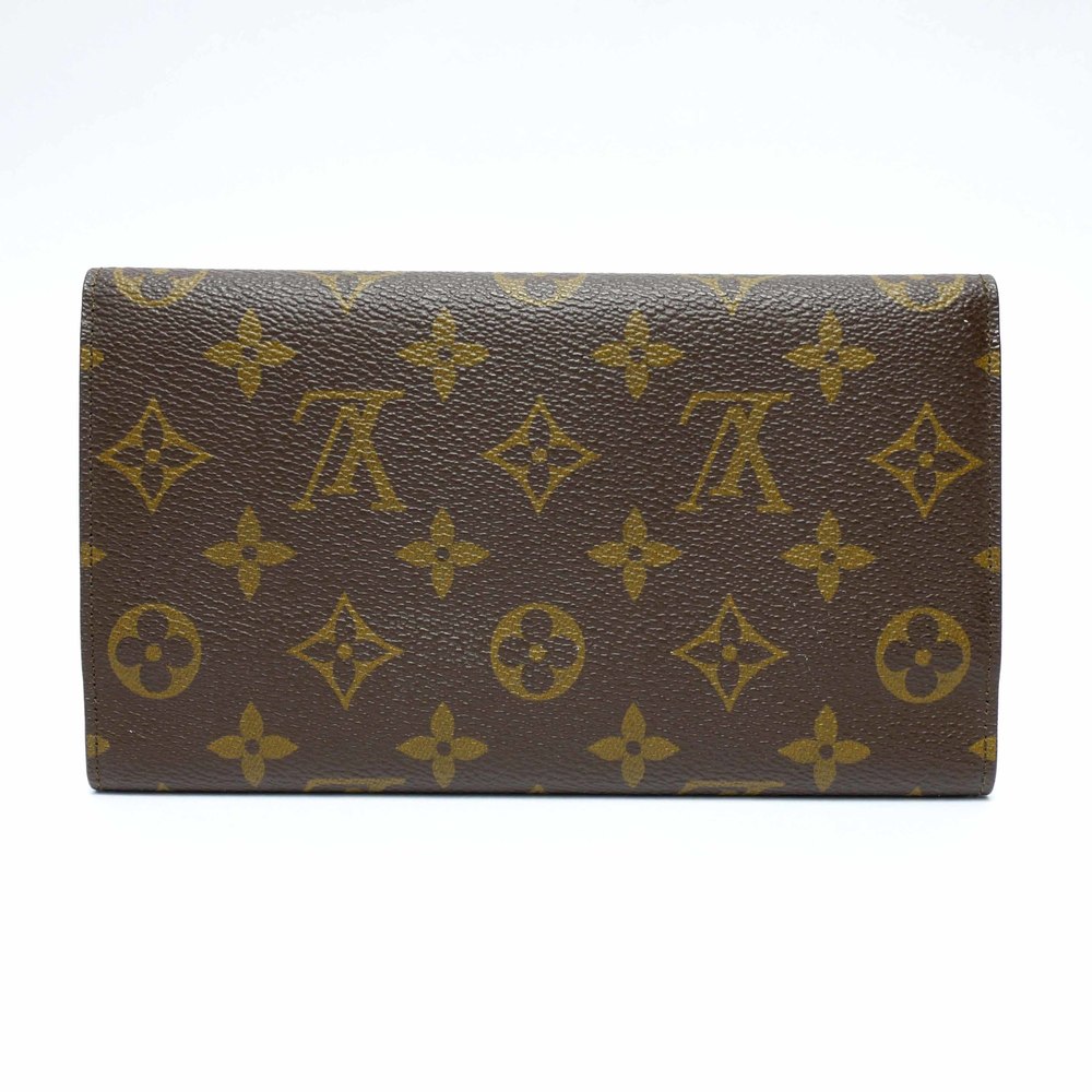 Brown Monogram Repurposed LV Trifold Wallet
