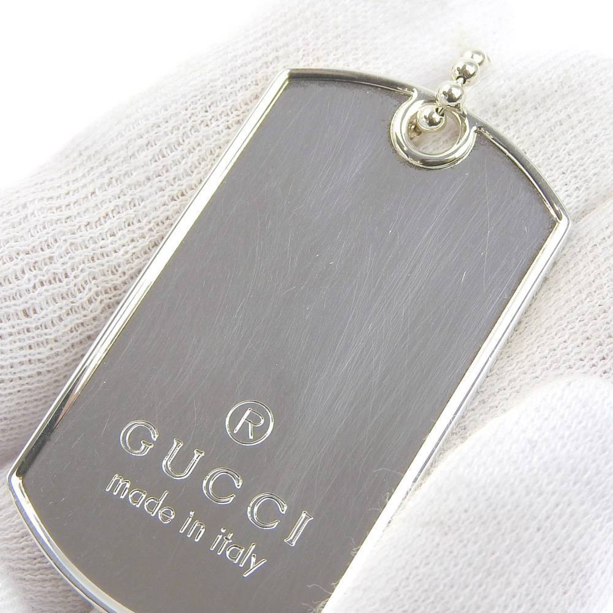 Gucci GUCCI dog tag charm SV925 silver 925