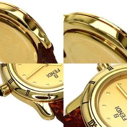 Fendi 860L watch with replacement bezel GP leather ladies FENDI