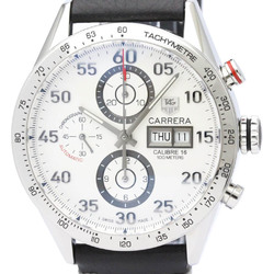 Polished TAG HEUER Carrera Calibre 16 Chronograph Steel Watch CV2A11 BF547752
