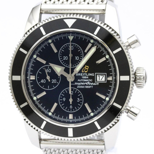Polished BREITLING Super Ocean Heritage 46 Chronograph Watch A13320 BF557950
