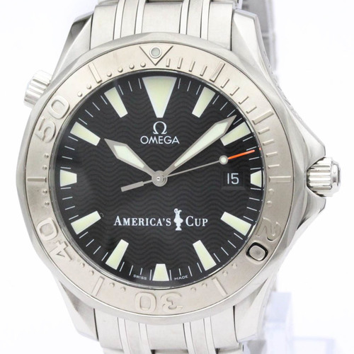 Polished OMEGA Seamaster Professional 300M Americas Cup Watch 2533.50 BF557979