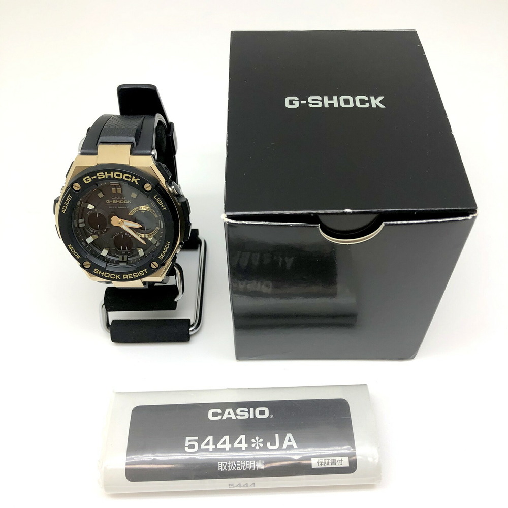 G-SHOCK CASIO Casio watch GST-W100G-1A G-STEEL G steel analog
