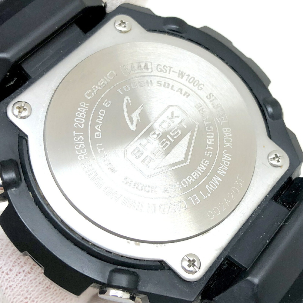 G-SHOCK CASIO Casio watch GST-W100G-1A G-STEEL G steel analog